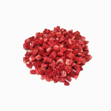 New Crop Dehydrated Fruit Frozen Dried Strawberry FD Strawberry  Cubes 10X10mm With Best Quality